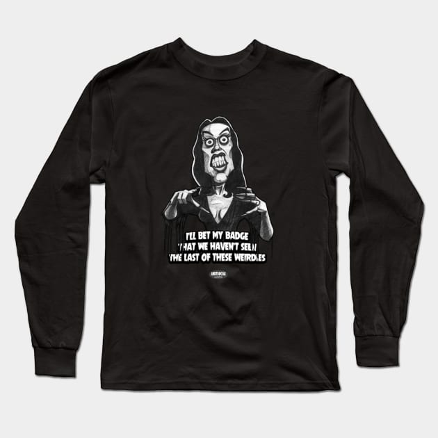 Vampira Long Sleeve T-Shirt by AndysocialIndustries